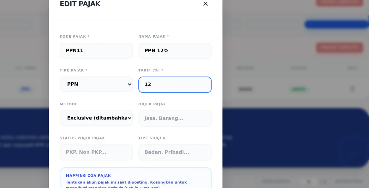 Form pajak